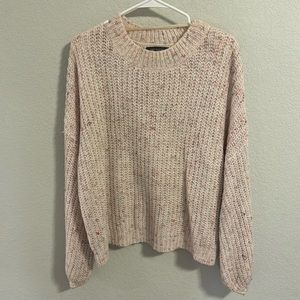 Pink multicolored sweater